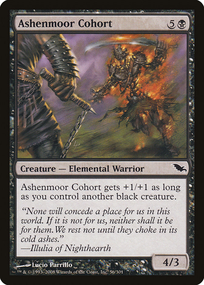 Ashenmoor Cohort [Shadowmoor] Magic: The Gathering