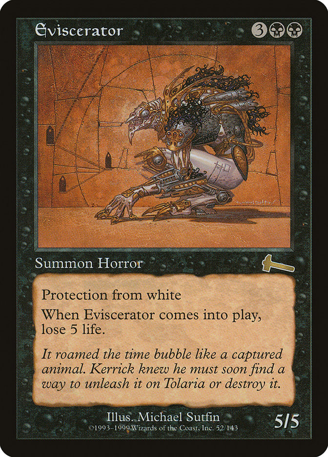 Eviscerator [Urza's Legacy] Magic: The Gathering