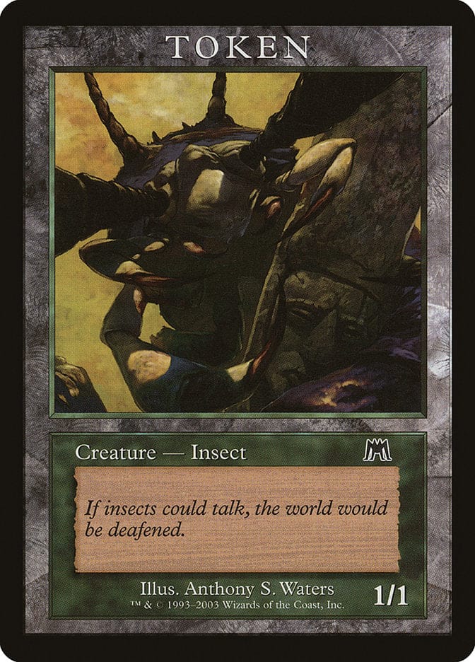 Insect Token [Magic Player Rewards 2003] Magic: The Gathering