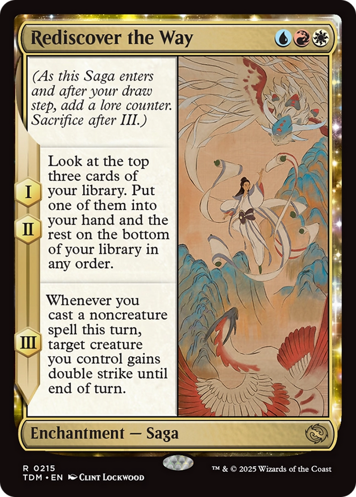 Rediscover the Way [Tarkir: Dragonstorm] Magic: The Gathering