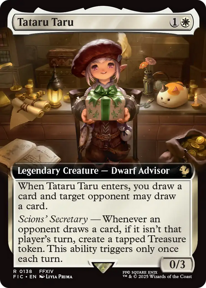 Tataru Taru (Extended Art) [FINAL FANTASY Commander] Magic: The Gathering