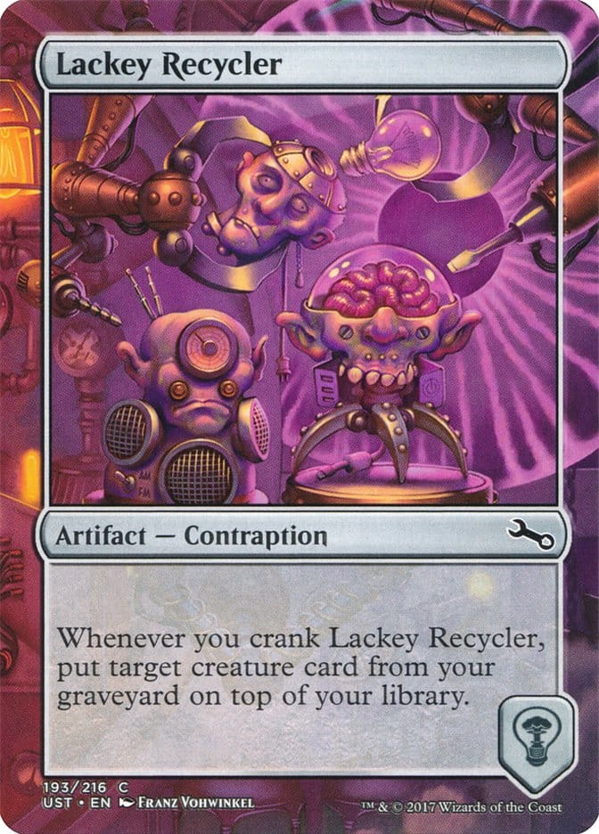 Lackey Recycler [Unstable] Magic: The Gathering