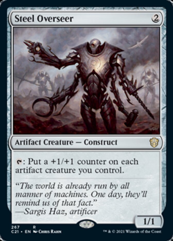 Steel Overseer [Commander 2021] Magic: The Gathering