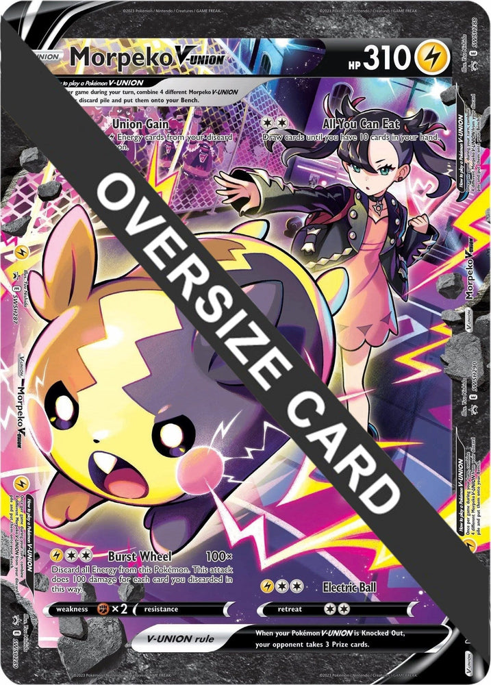 Morpeko V-UNION (SWSH287-290) (Jumbo Card) [Sword & Shield: Black Star Promos] Pokémon