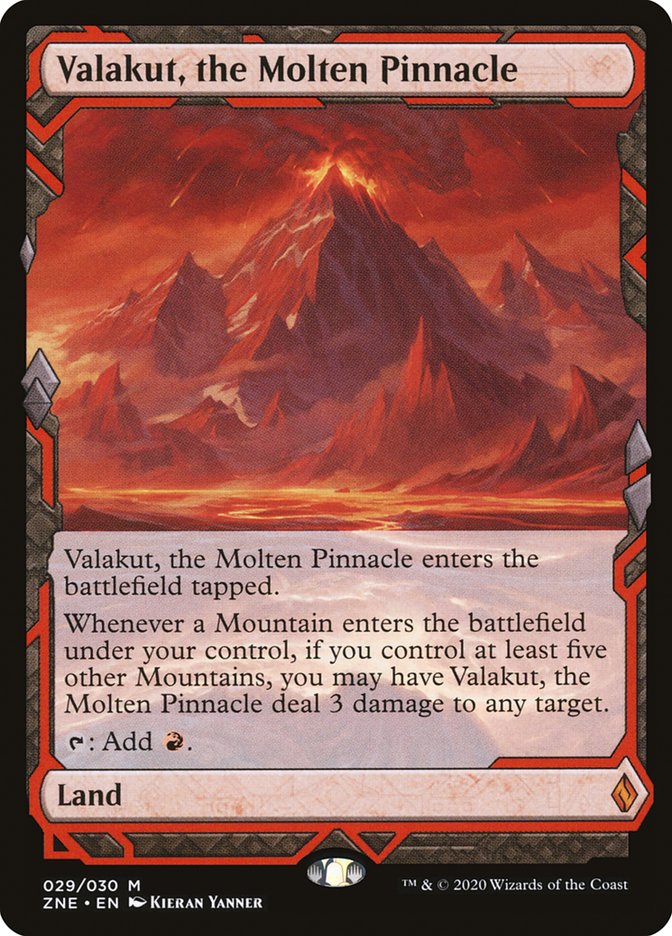 Valakut, the Molten Pinnacle (Expeditions) [Zendikar Rising Expeditions] Magic: The Gathering