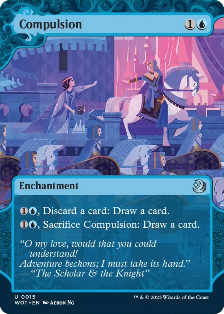 Compulsion [Wilds of Eldraine: Enchanting Tales] Magic: The Gathering