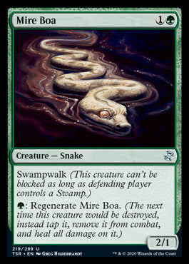 Mire Boa [Time Spiral Remastered] Magic: The Gathering