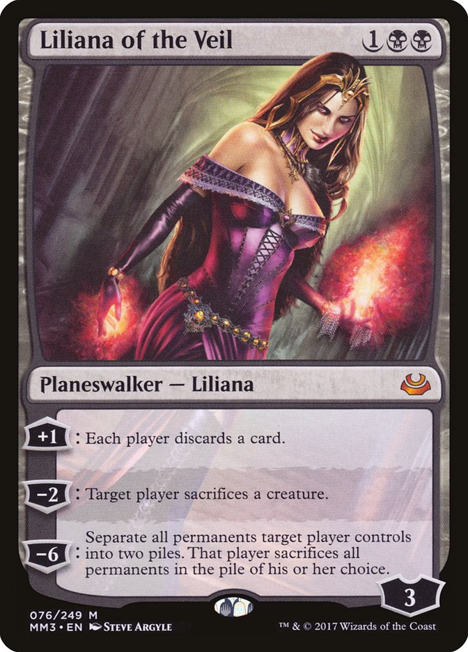 Liliana of the Veil [Modern Masters 2017] Magic: The Gathering