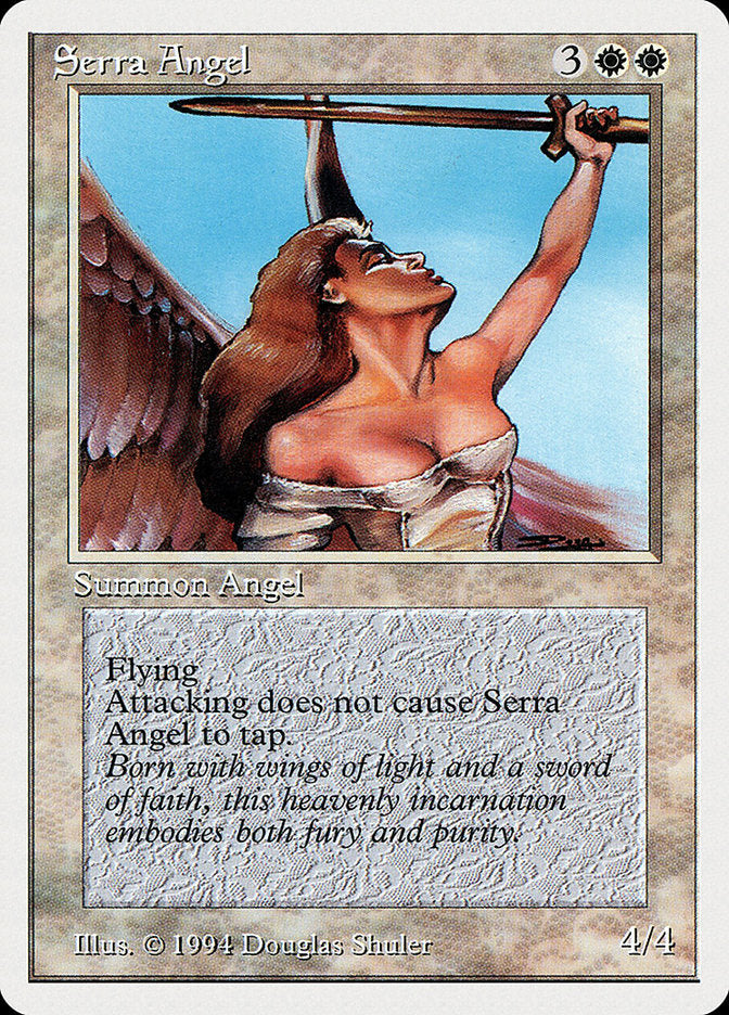Serra Angel [Summer Magic / Edgar] Magic: The Gathering