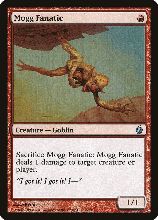 Mogg Fanatic [Premium Deck Series: Fire and Lightning] Magic: The Gathering