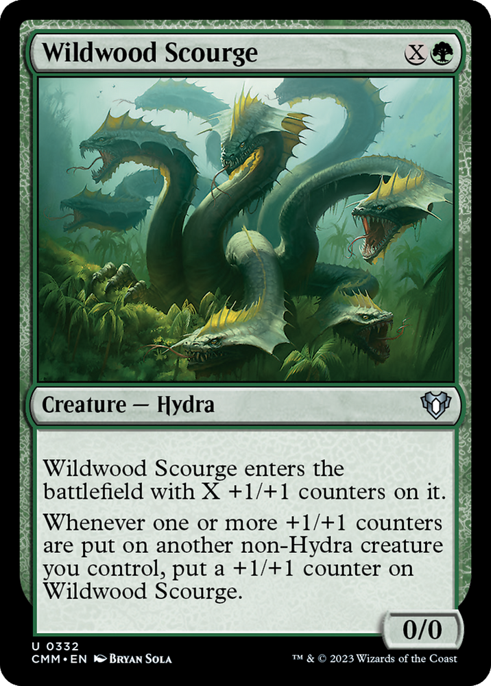 Wildwood Scourge [Commander Masters] Magic: The Gathering