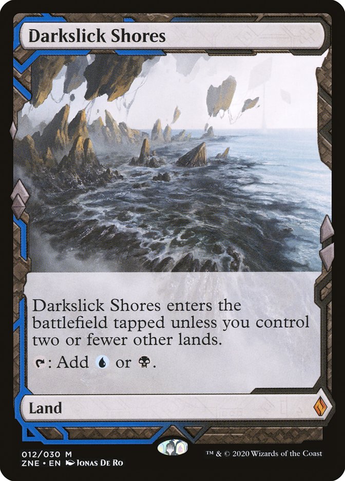 Darkslick Shores (Expeditions) [Zendikar Rising Expeditions] Magic: The Gathering