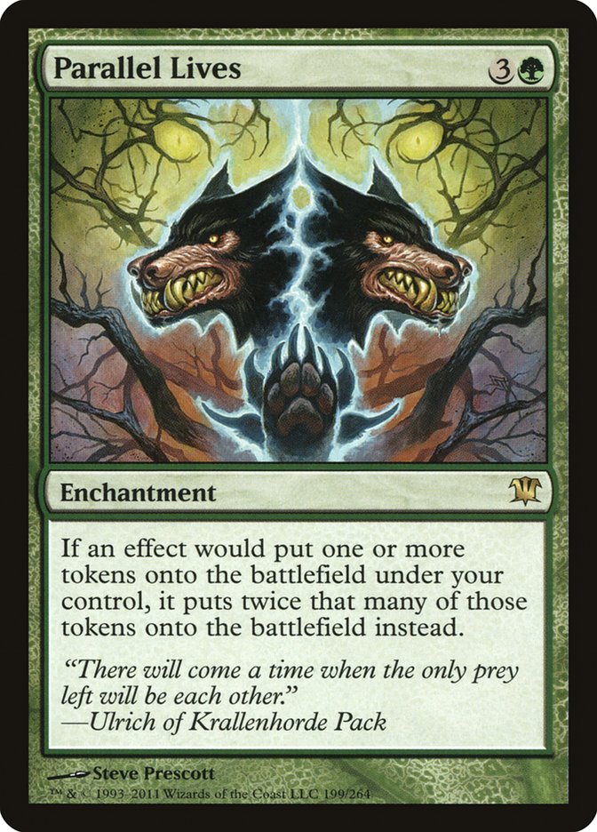Parallel Lives [Innistrad] Magic: The Gathering