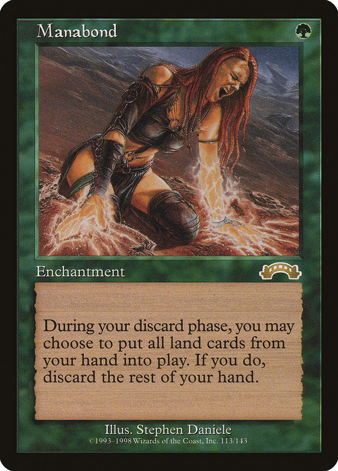 Manabond [Exodus] Magic: The Gathering
