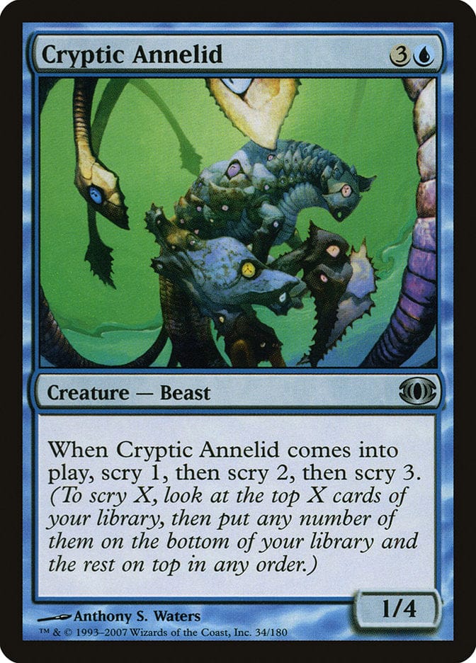 Cryptic Annelid [Future Sight] Magic: The Gathering