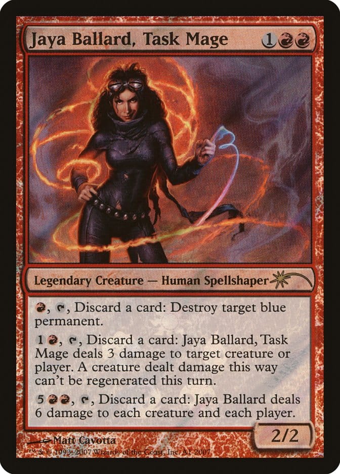 Jaya Ballard, Task Mage [Resale Promos] Magic: The Gathering
