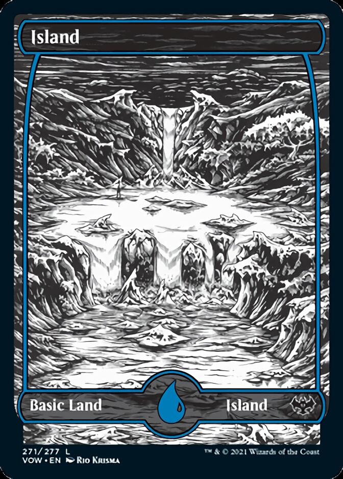 Island (271) [Innistrad: Crimson Vow] Magic: The Gathering