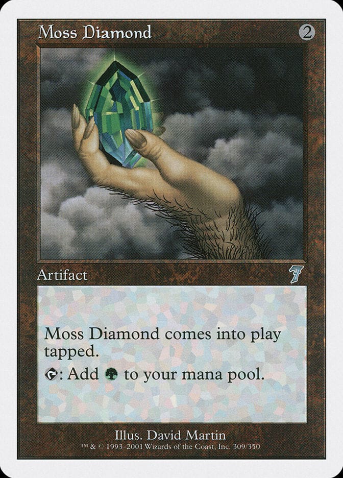 Moss Diamond [Seventh Edition] Magic: The Gathering