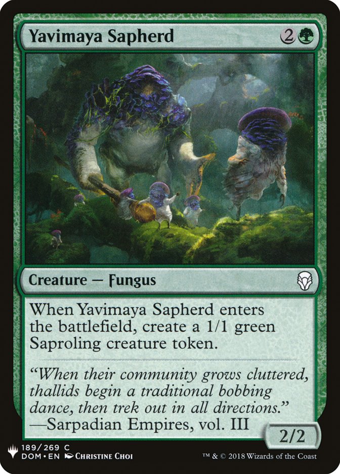 Yavimaya Sapherd [Mystery Booster] Magic: The Gathering