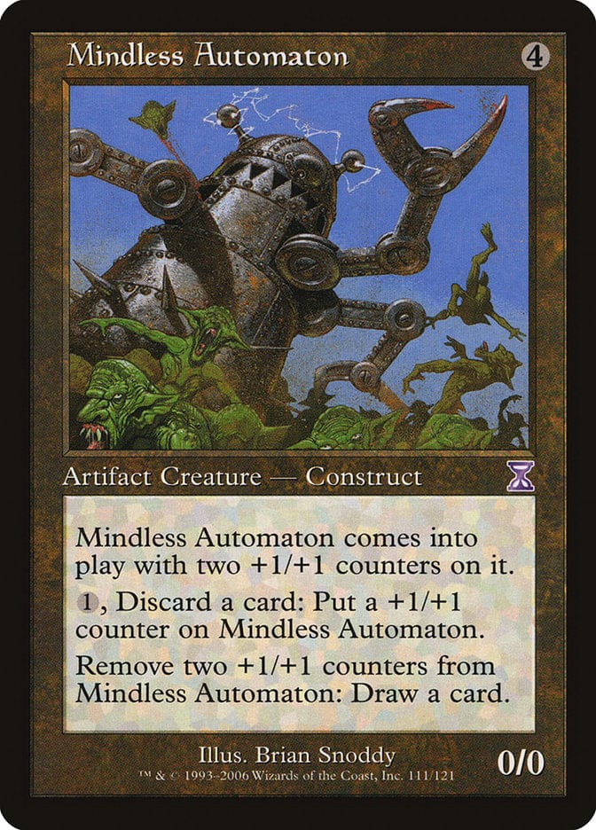 Mindless Automaton [Time Spiral Timeshifted] Magic: The Gathering