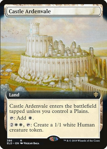 Castle Ardenvale (Extended Art) [Throne of Eldraine] Magic: The Gathering