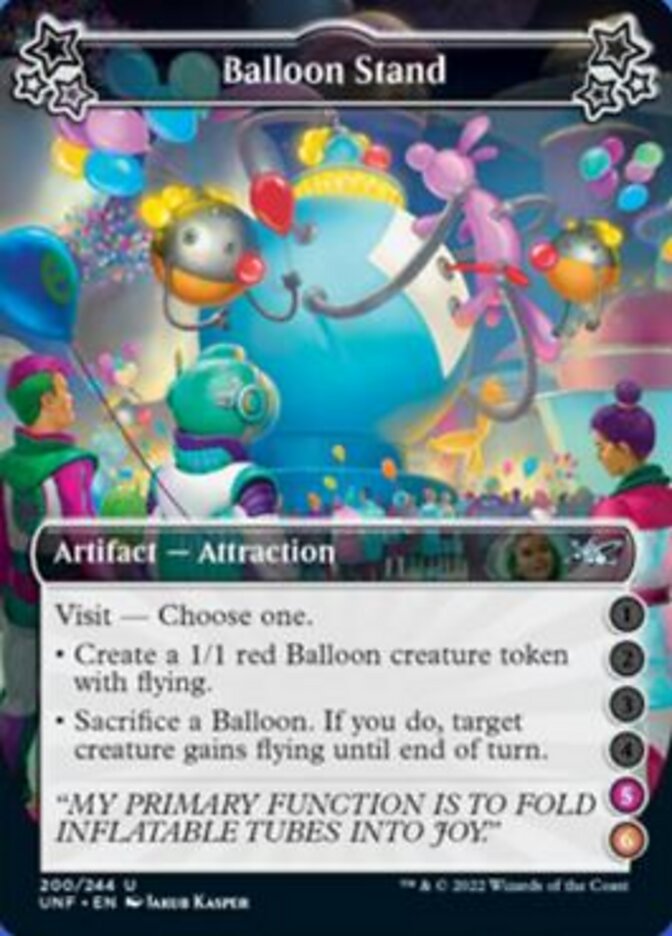 Balloon Stand (5-6) [Unfinity] Magic: The Gathering