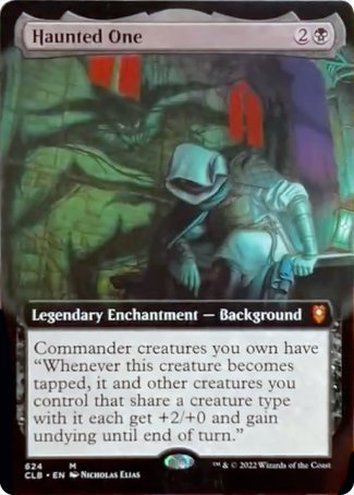 Haunted One (Extended Art) [Commander Legends: Battle for Baldur's Gate] Magic: The Gathering