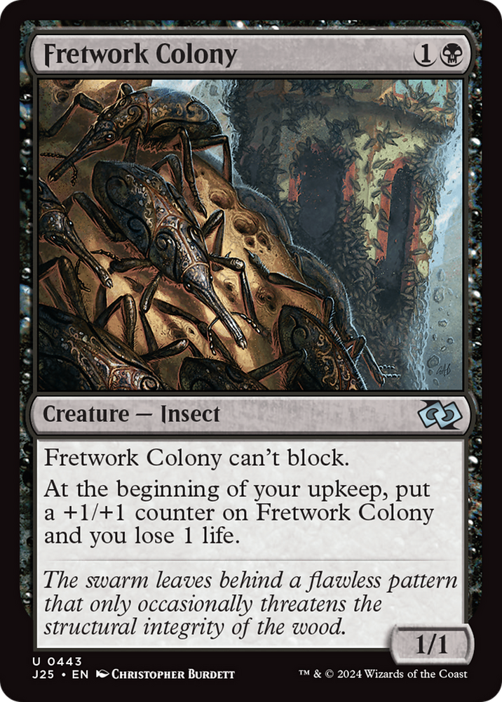 Fretwork Colony [Foundations Jumpstart] Magic: The Gathering