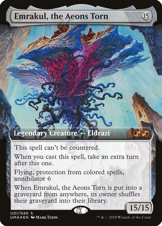 Emrakul, the Aeons Torn (Topper) [Ultimate Masters Box Topper] Magic: The Gathering