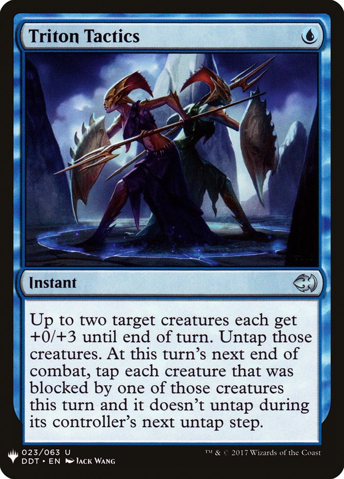 Triton Tactics [Mystery Booster] Magic: The Gathering