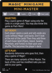 Mini-Master (Magic Minigame) [Commander Legends: Battle for Baldur's Gate Minigame] Magic: The Gathering
