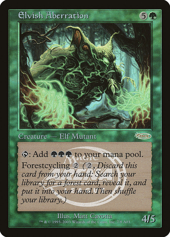Elvish Aberration [Arena League 2003] Magic: The Gathering