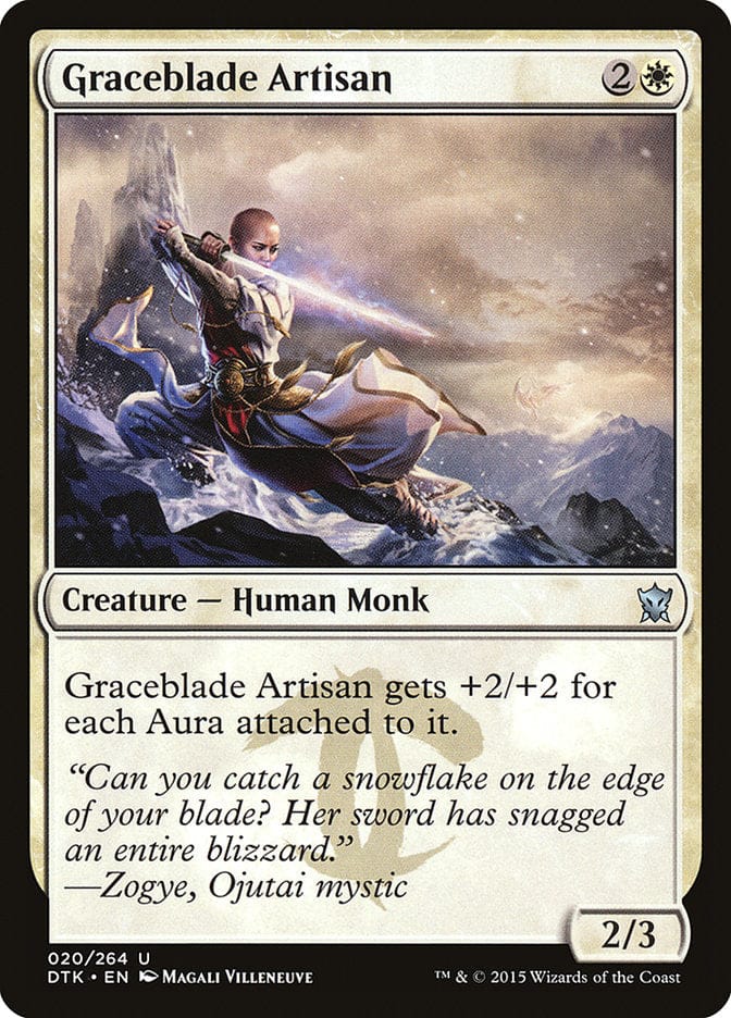 Graceblade Artisan [Dragons of Tarkir] Magic: The Gathering