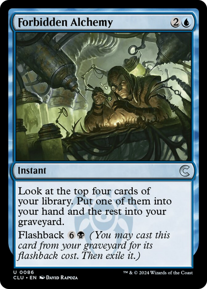 Forbidden Alchemy [Ravnica: Clue Edition] Magic: The Gathering