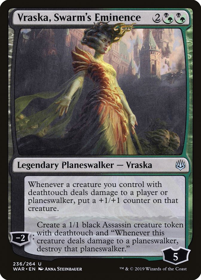 Vraska, Swarm's Eminence [War of the Spark] Magic: The Gathering