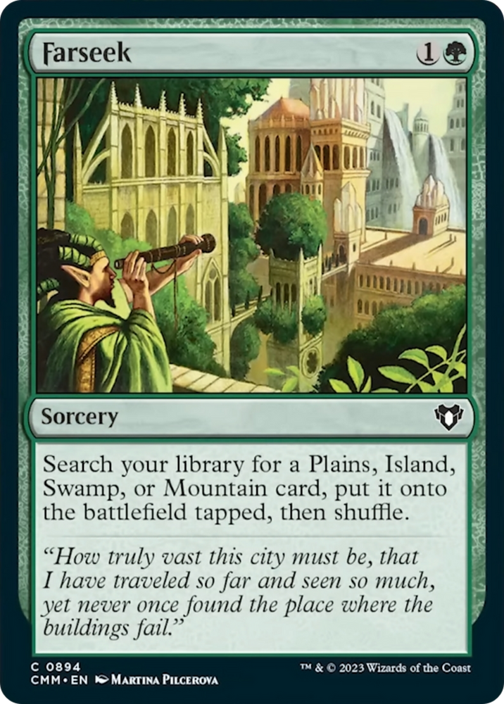 Farseek [Commander Masters] Magic: The Gathering
