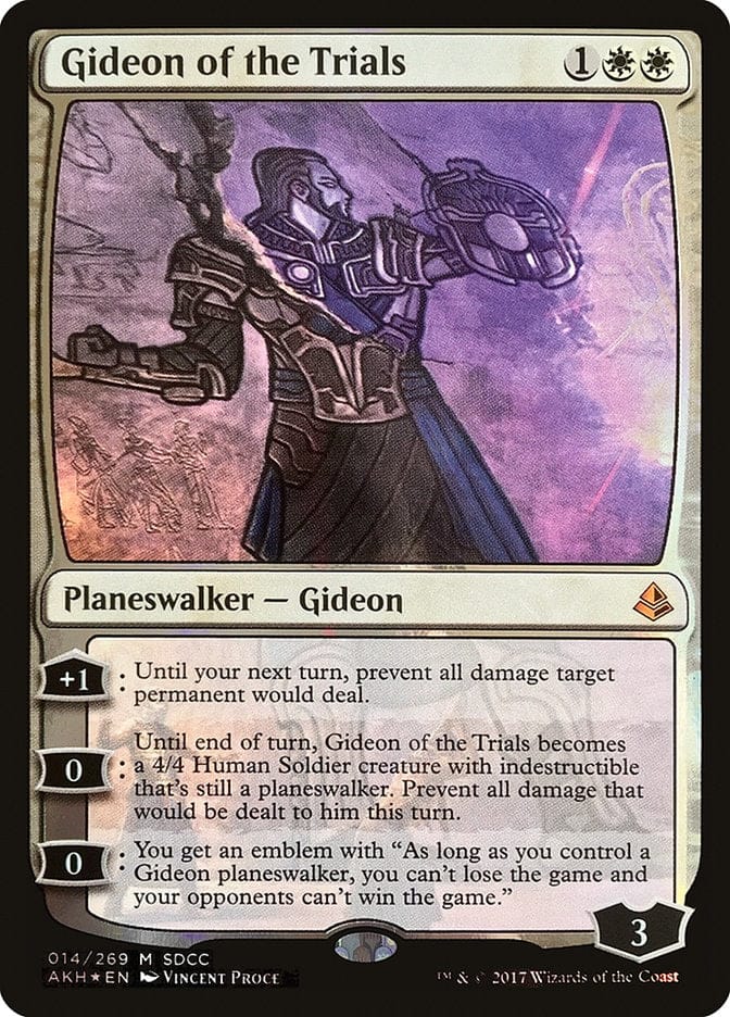 Gideon of the Trials [San Diego Comic-Con 2017] Magic: The Gathering