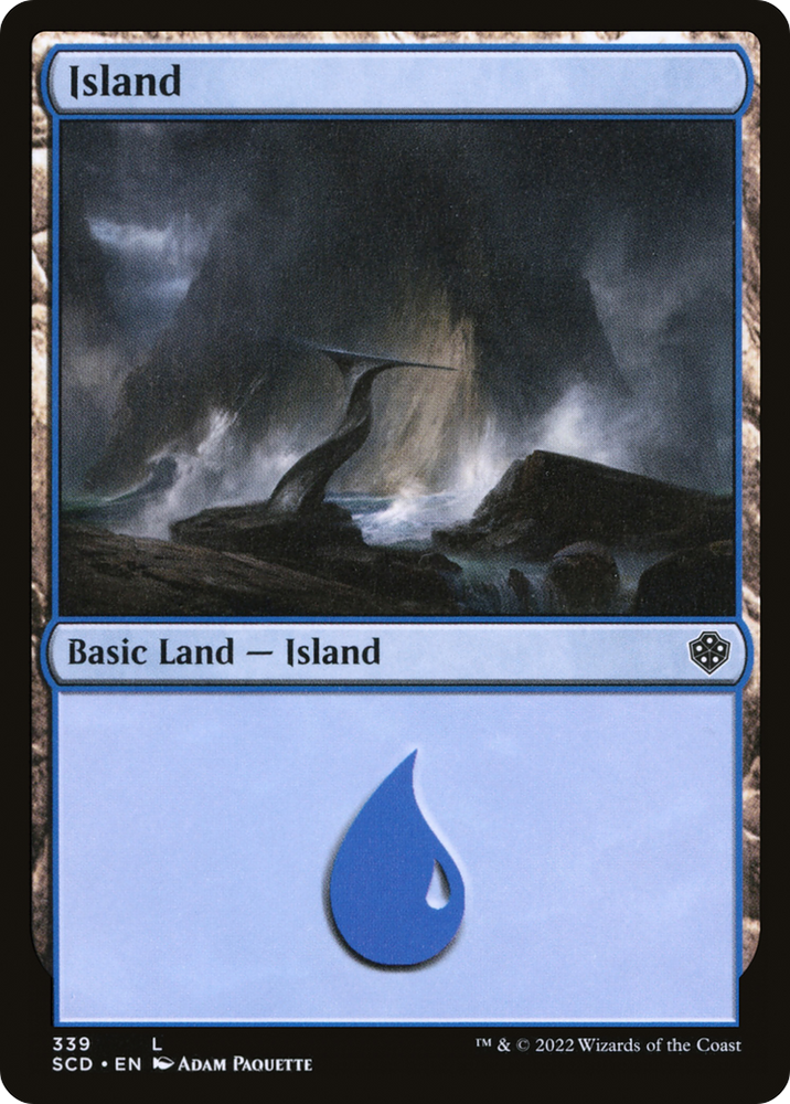 Island (339) [Starter Commander Decks] Magic: The Gathering