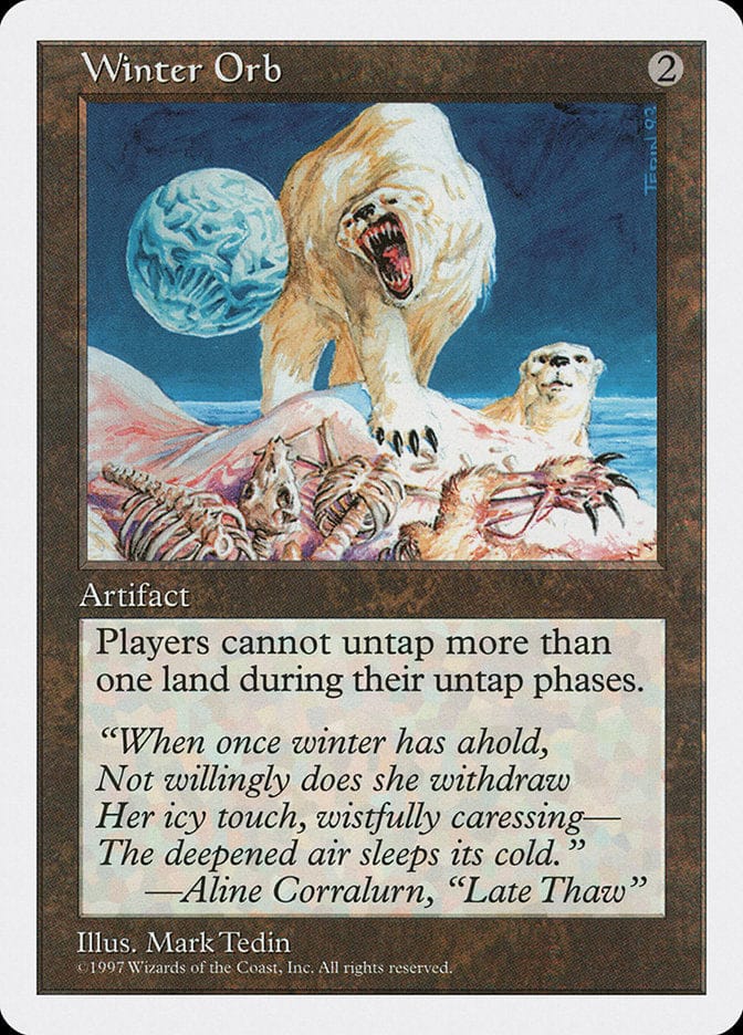 Winter Orb [Fifth Edition] Magic: The Gathering