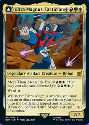 Ultra Magnus, Tactician // Ultra Magnus, Armored Carrier [Transformers] Magic: The Gathering