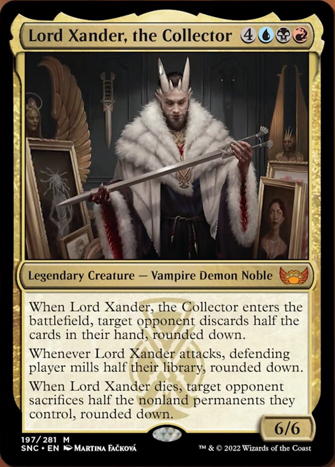 Lord Xander, the Collector [Streets of New Capenna] Magic: The Gathering