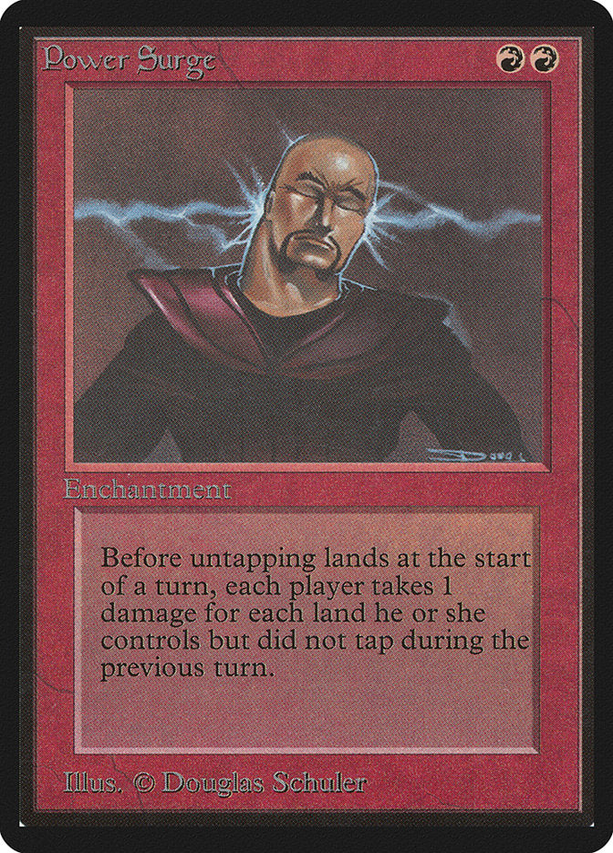 Power Surge [Beta Edition] Magic: The Gathering
