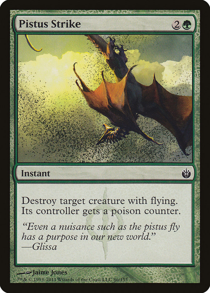 Pistus Strike [Mirrodin Besieged] Magic: The Gathering