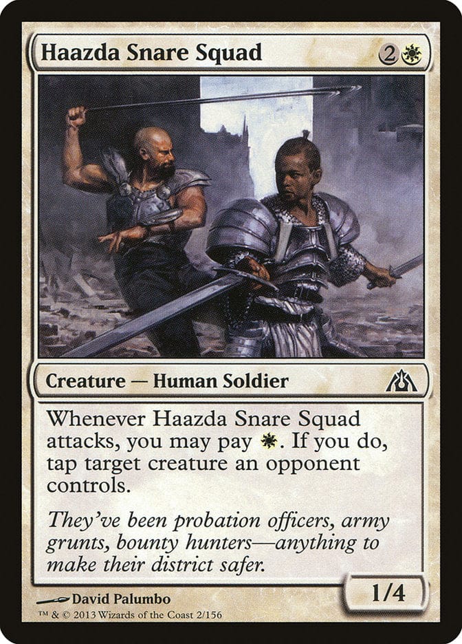 Haazda Snare Squad [Dragon's Maze] Magic: The Gathering
