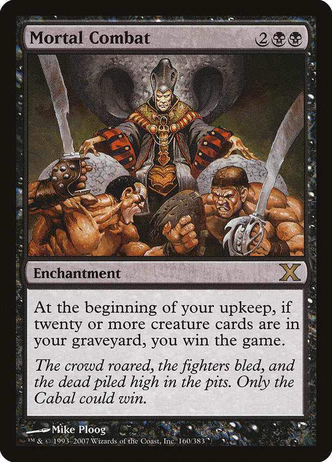Mortal Combat [Tenth Edition] Magic: The Gathering