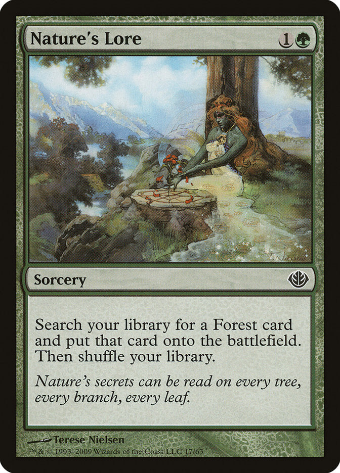 Nature's Lore [Duel Decks: Garruk vs. Liliana] Magic: The Gathering