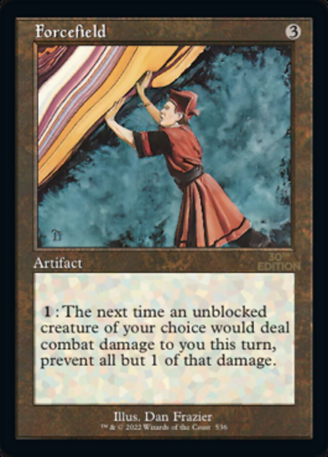 Forcefield (Retro) [30th Anniversary Edition] Magic: The Gathering
