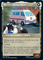 Ratchet, Field Medic // Ratchet, Rescue Racer [Transformers] Magic: The Gathering