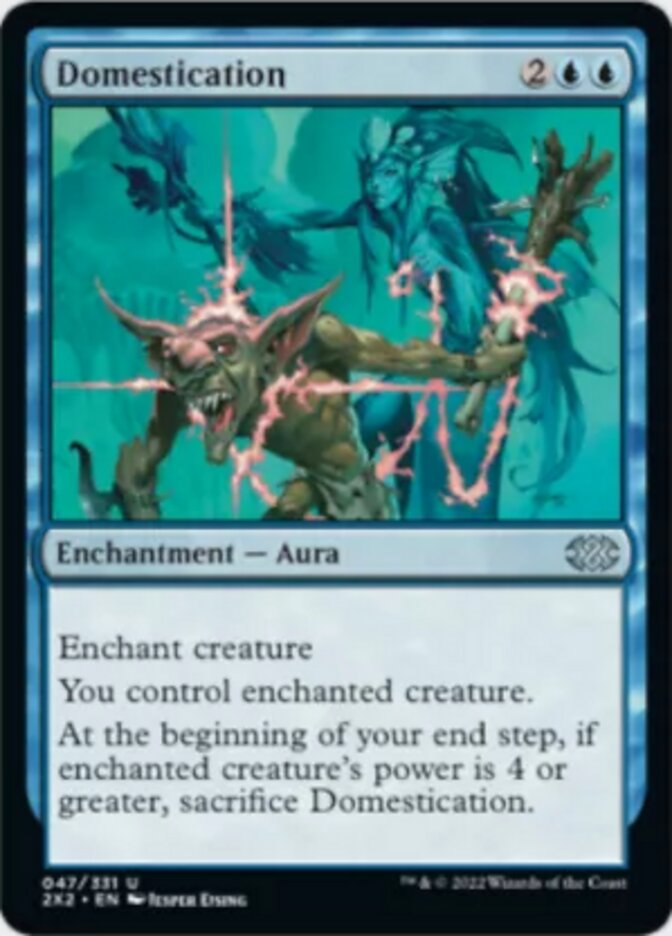 Domestication [Double Masters 2022] Magic: The Gathering
