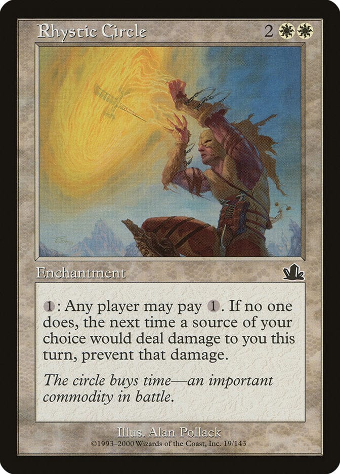 Rhystic Circle [Prophecy] Magic: The Gathering